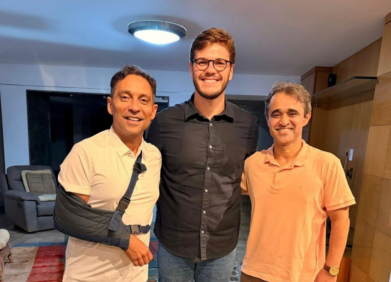 Fábio Ramalho, Bruno Cunha Lima e Waldeny Santana