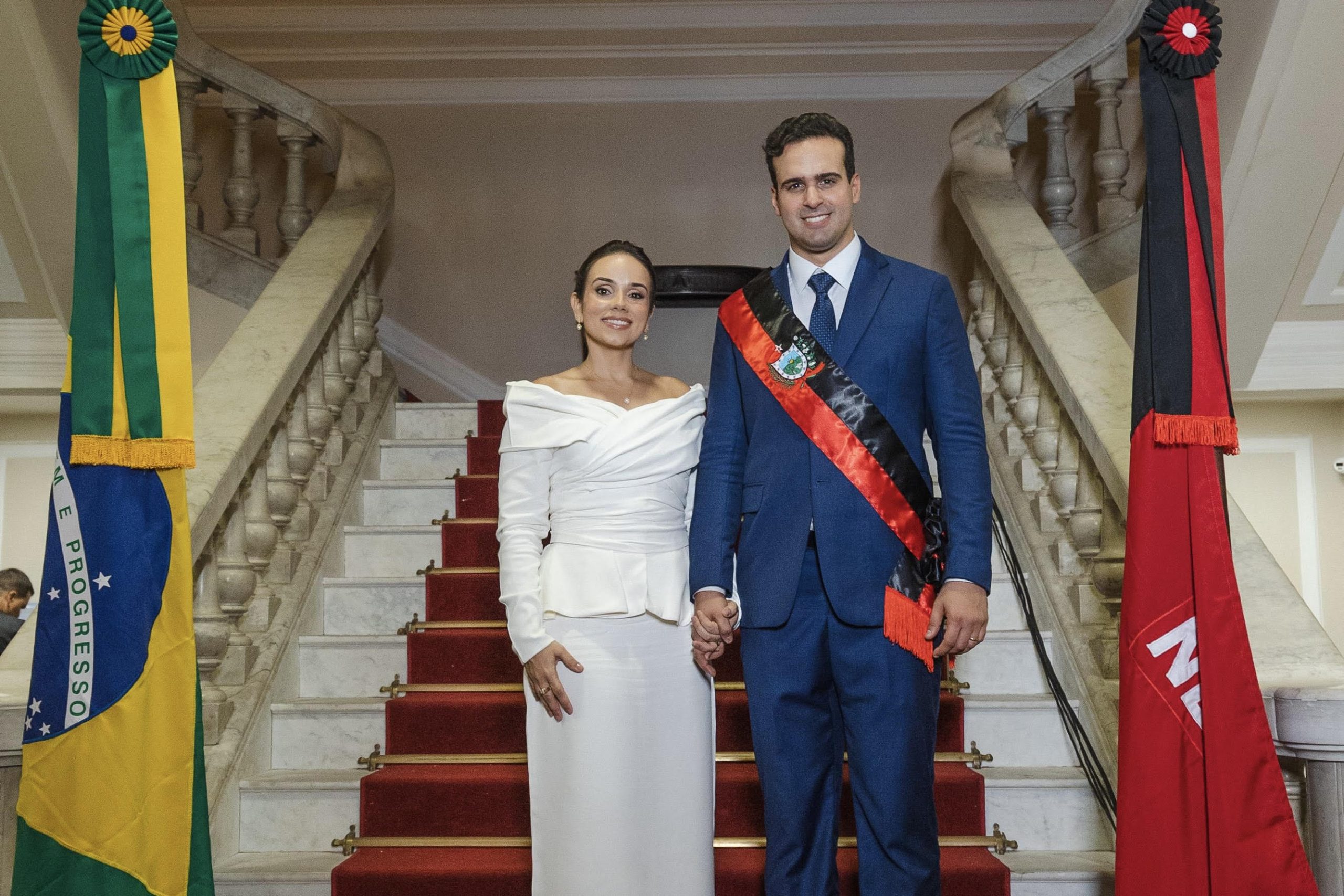 Camila Mariz e Lucas Ribeiro