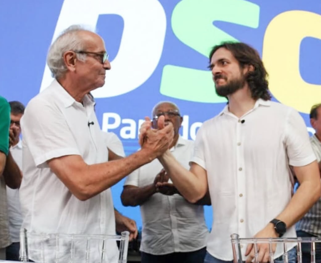 Cicero Lucena e Pedro Cunha Lima