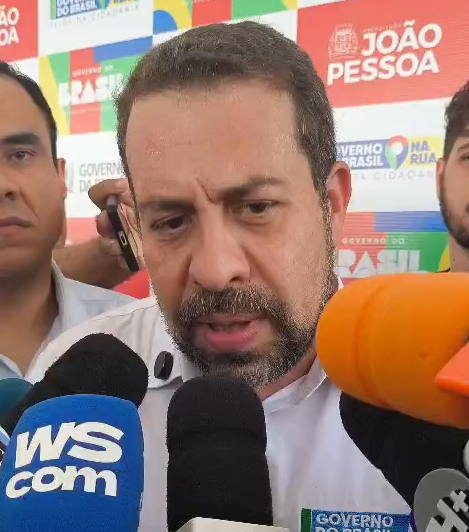 Guilherme Boulos em João Pessoa pelo WSCOM
