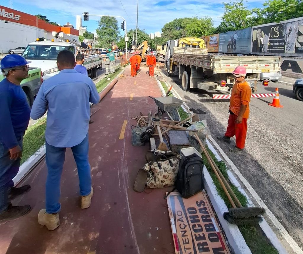 Obra emergencial altera trânsito na Avenida Beira-Rio, em João Pessoa; confira