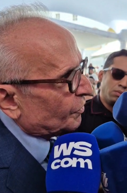 Cícero Lucena durante declaração sobre possível vice Diogo Cunha Lima