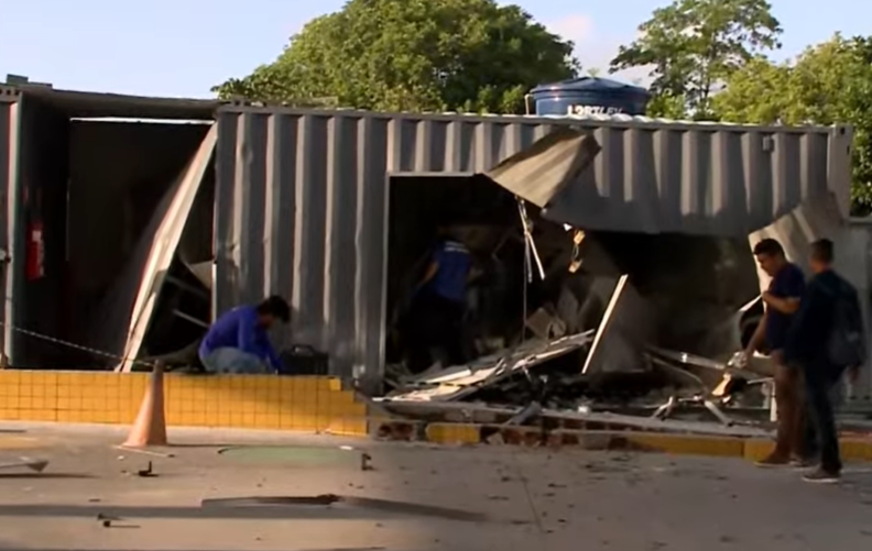 explosão em posto João Pessoa