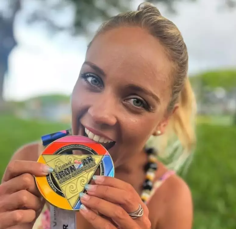 Flávia Mara, atleta brasileira morreu em prova de Ironman no Texas: (Foto: Reprodução instagram)