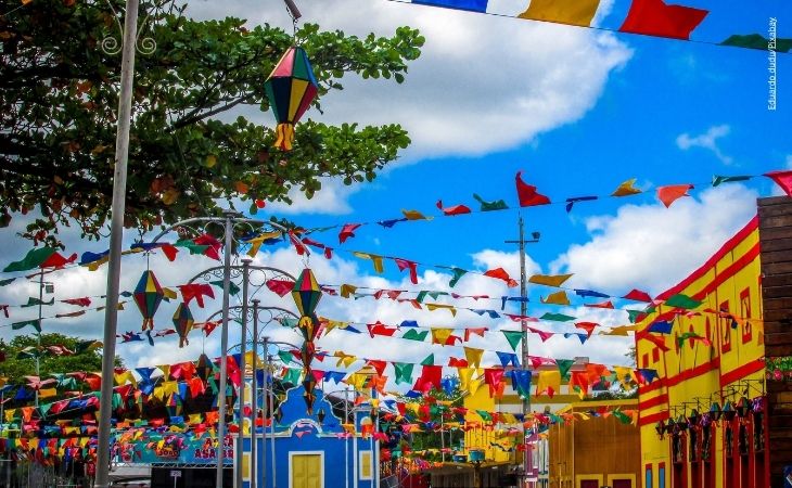 Público no Parque do Povo durante o São João de Campina Grande