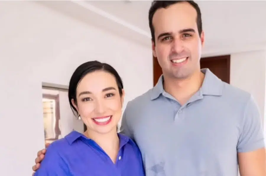 Vaulene Rodrigues e Lucas Ribeiro