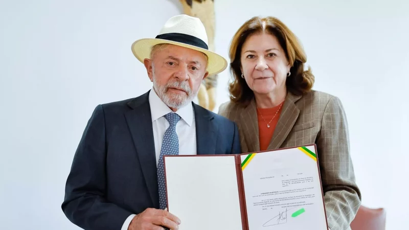 Lula e Miriam Belchior