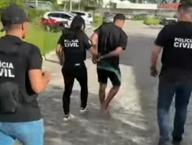 homem preso em João Pessoa