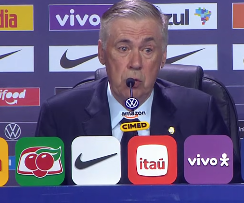 Carlo Ancelotti anunciou a lista dos 26 jogadores da seleção brasileira para a Copa do Mundo de 2026