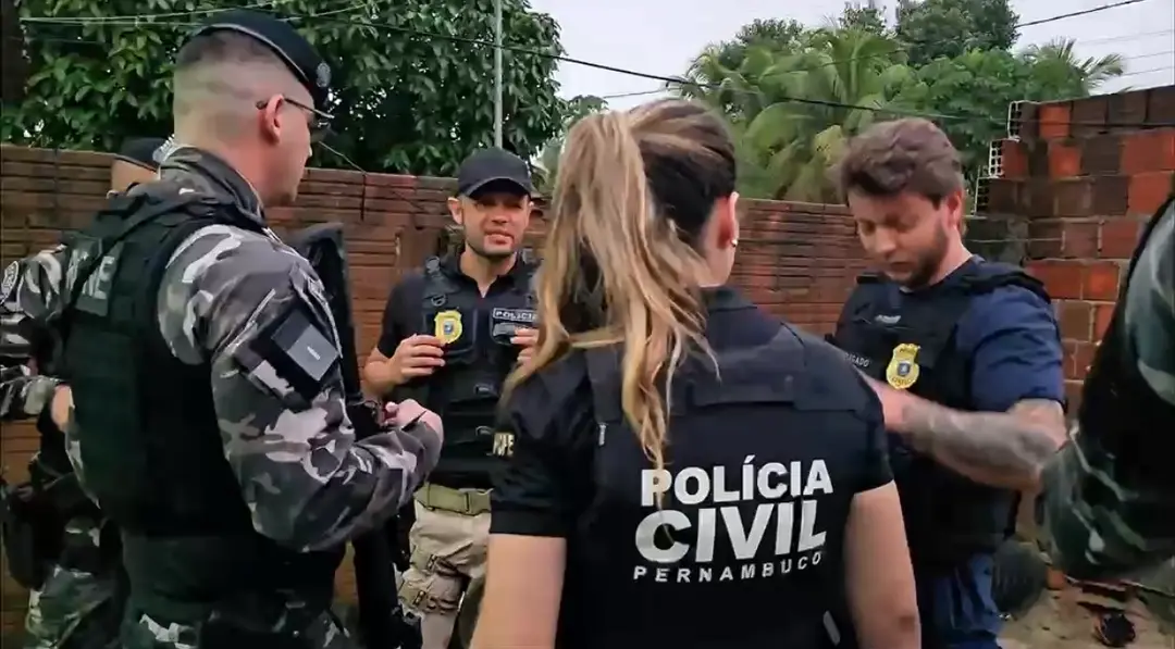 operação prende suspeitos de homicídios em Pernambuco