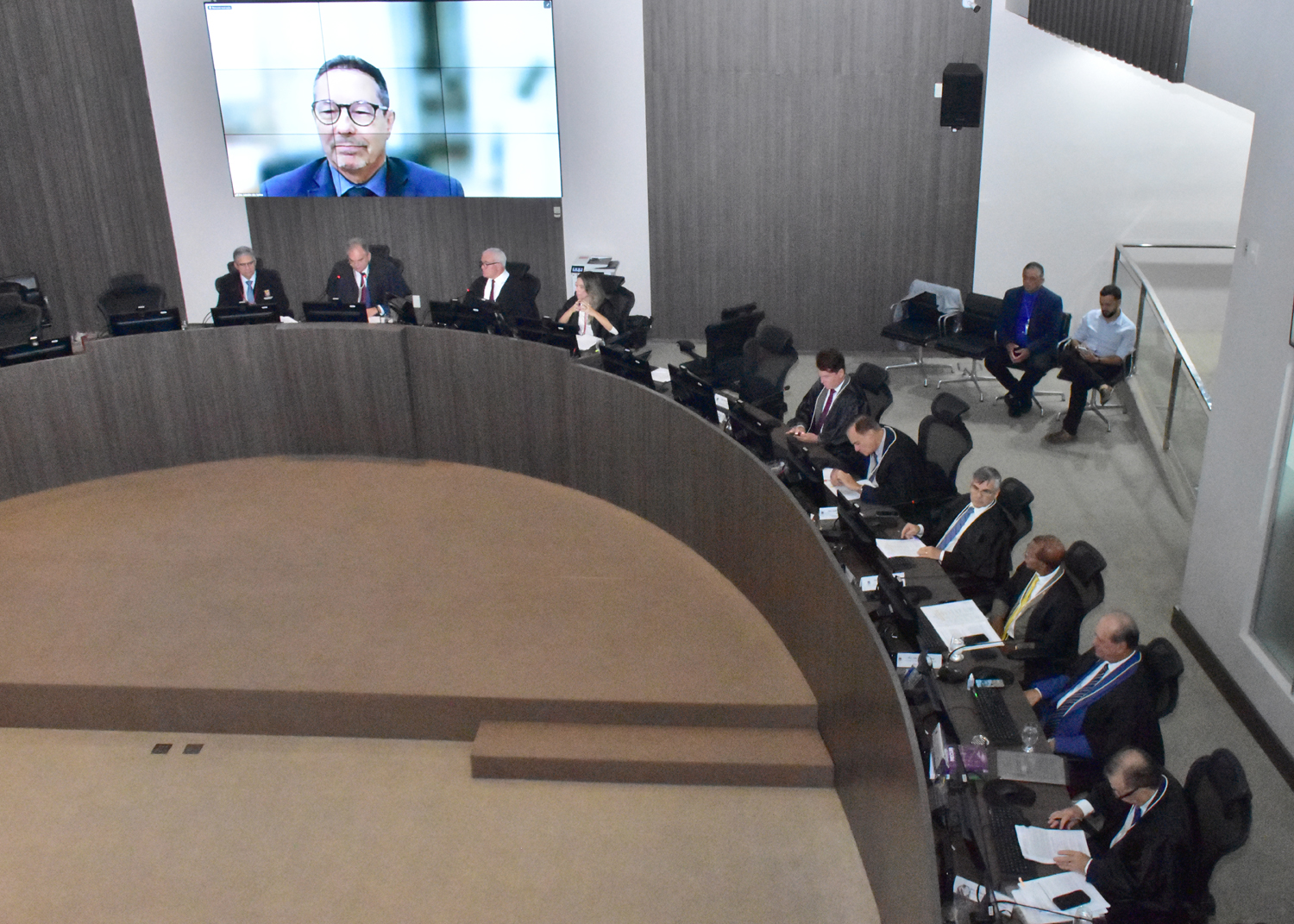 Fachada do Palácio da Justiça, sede do Tribunal de Justiça da Paraíba (TJPB) em João Pessoa.