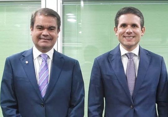 Mersinho e Hugo Motta