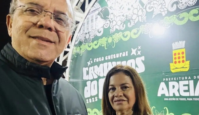 Clilson Júnior e esposa