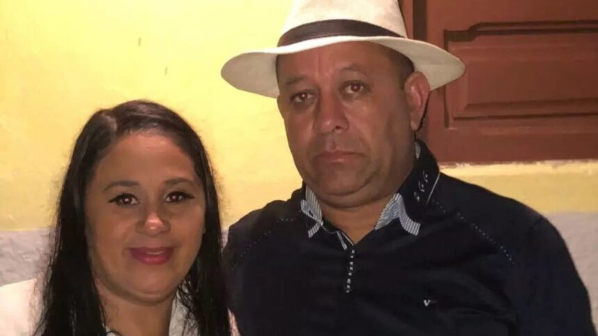 Mulher e suspeito de feminicidio em Lagoa Seca
