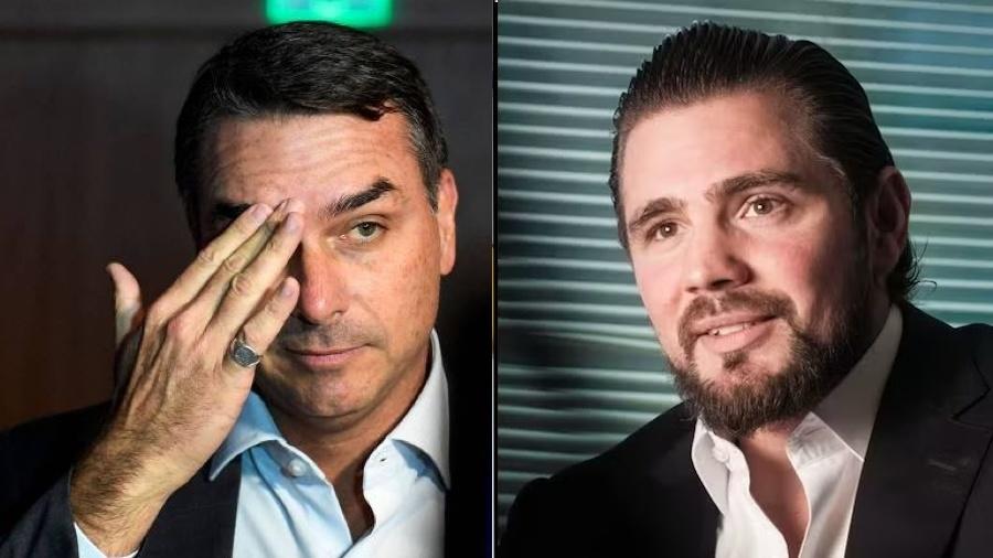 Flávio Bolsonaro e Daniel Vorcaro