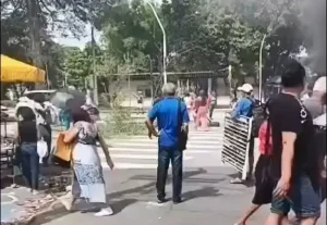 protesto de ambulantes