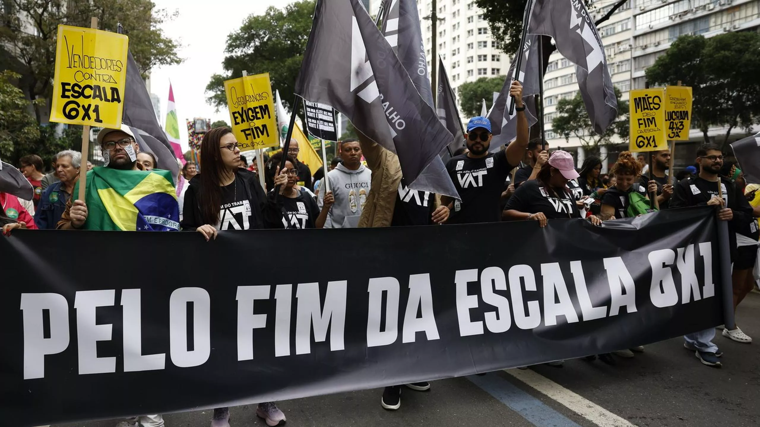 Davi Alcolumbre durante sessão do Senado em meio ao debate sobre a tramitação da PEC do fim da escala 6x1.