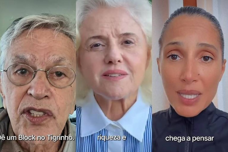 O tom adotado pelas celebridades no vídeo institucional é de grave preocupação com o tecido social brasileiro.