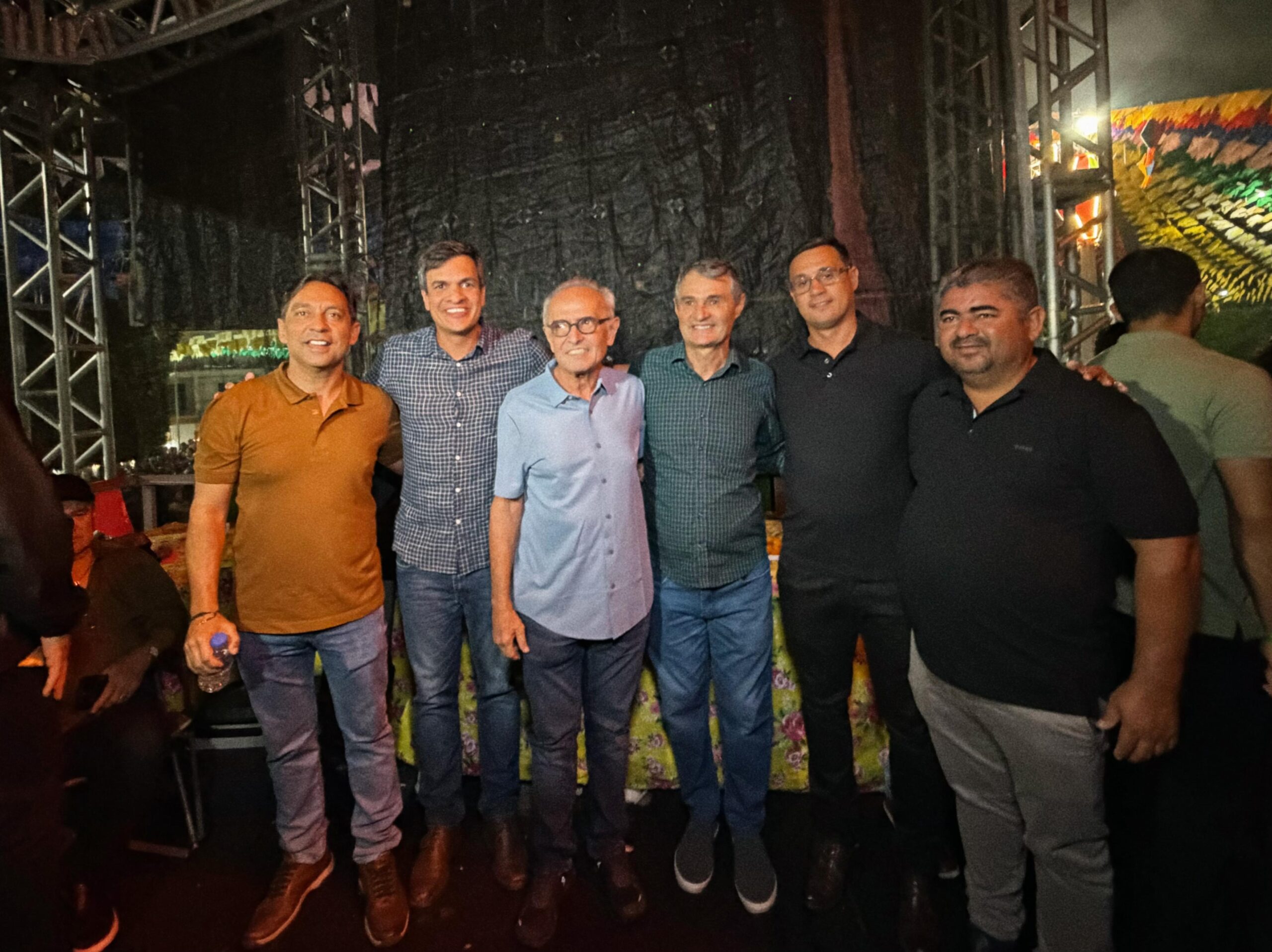 Cícero com prefeito de Areial