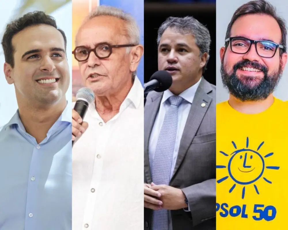 Lucas Ribeiro, Cícero Lucena, Efraim Filho e Olímpio Rocha