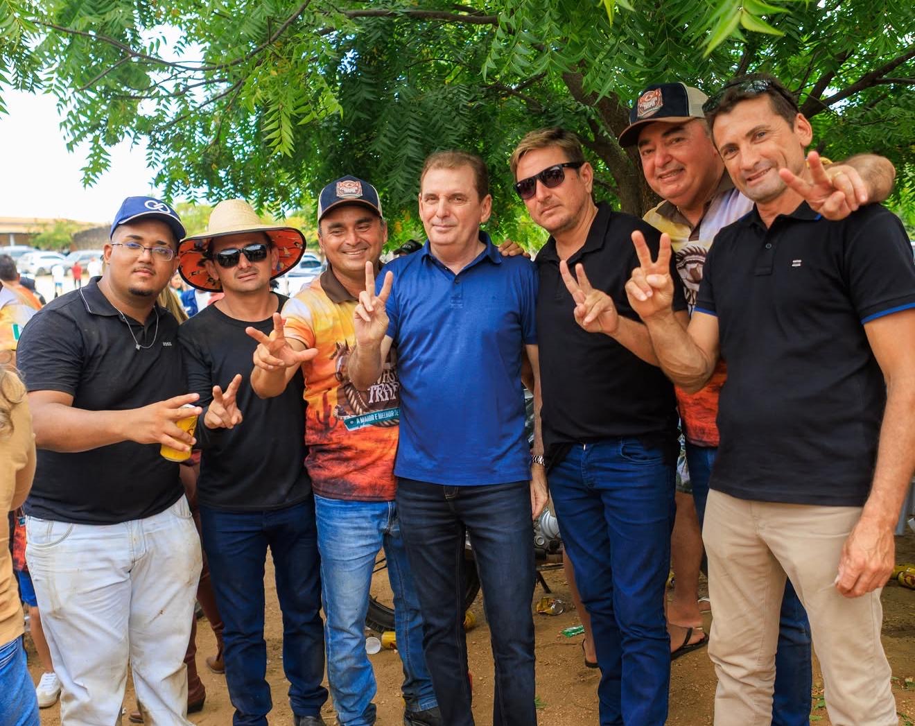 Chico Mendes na Cavalgada Tropeiros do Trapiá