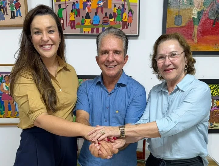 Camila e Léa Toscano anunciam apoio a Nabor