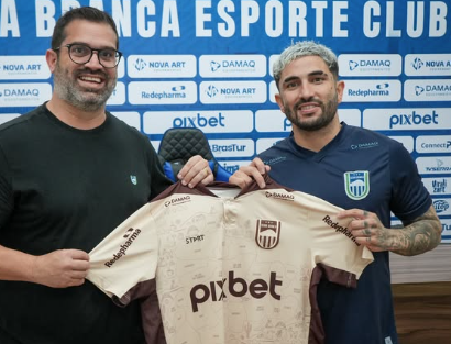 Dione chega ao Serra Branca sequência da temporada