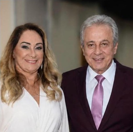 Abelardo Jurema Filho e esposa