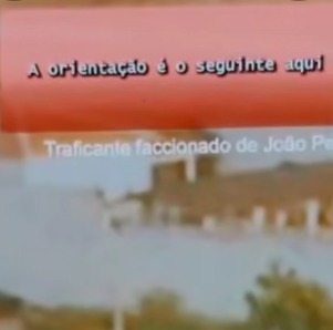 Áudio de faccionado apoiando Cícero