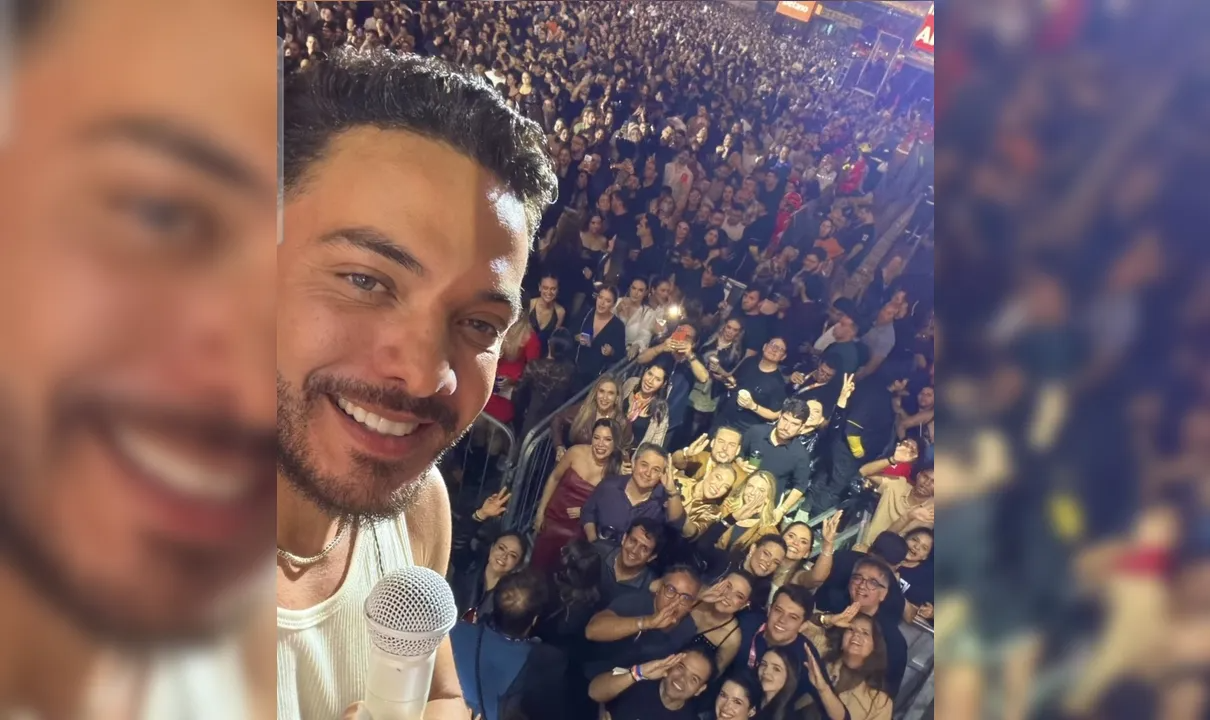 Efraim Filho durante evento do São João de Campina Grande citado em representação do Ministério Público Eleitoral.