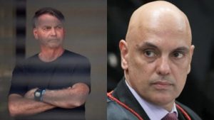 Alexandre de Moraes durante sessão do STF relacionada a decisão sobre investigação envolvendo Jair Bolsonaro