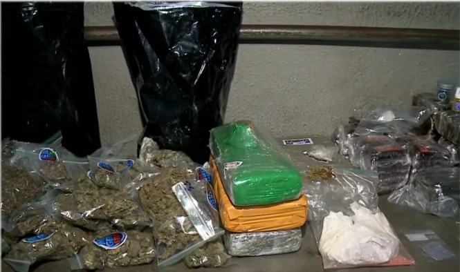 apreensão de drogas em Mangabeira