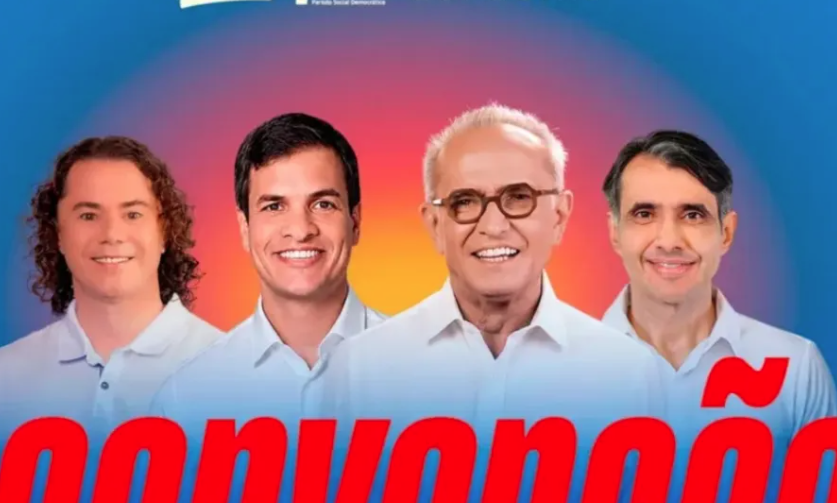 MDB divulga convenção com André Gadelha na chapa ao Senado e reduz especulações sobre desistência