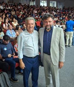 João Gonçalves comenta lançamento do programa de assistência estudantil do Governo da Paraíba.