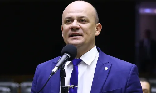 Deputado federal Cabo Gilberto Silva durante entrevista sobre a neutralidade da União Progressista nas eleições de 2026.