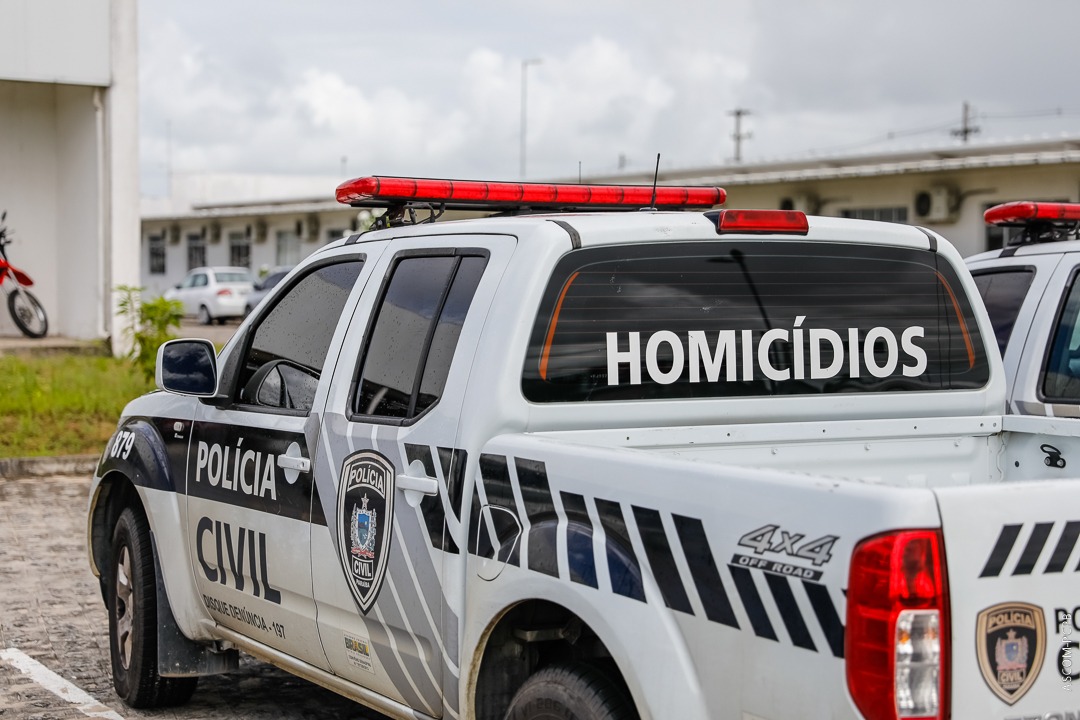 Viatura de homicídios da Polícia Civil da Paraíba