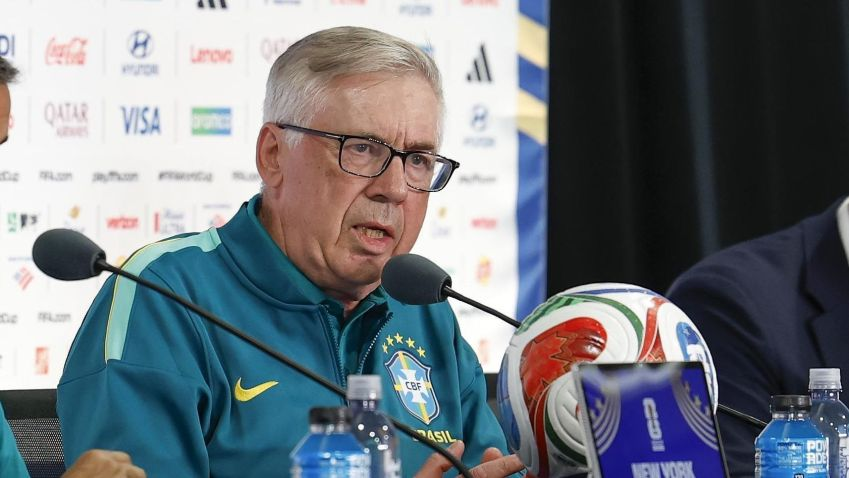 Carlo Ancelotti, técnico da Seleção Brasileira • Rafael Ribeiro/CBF