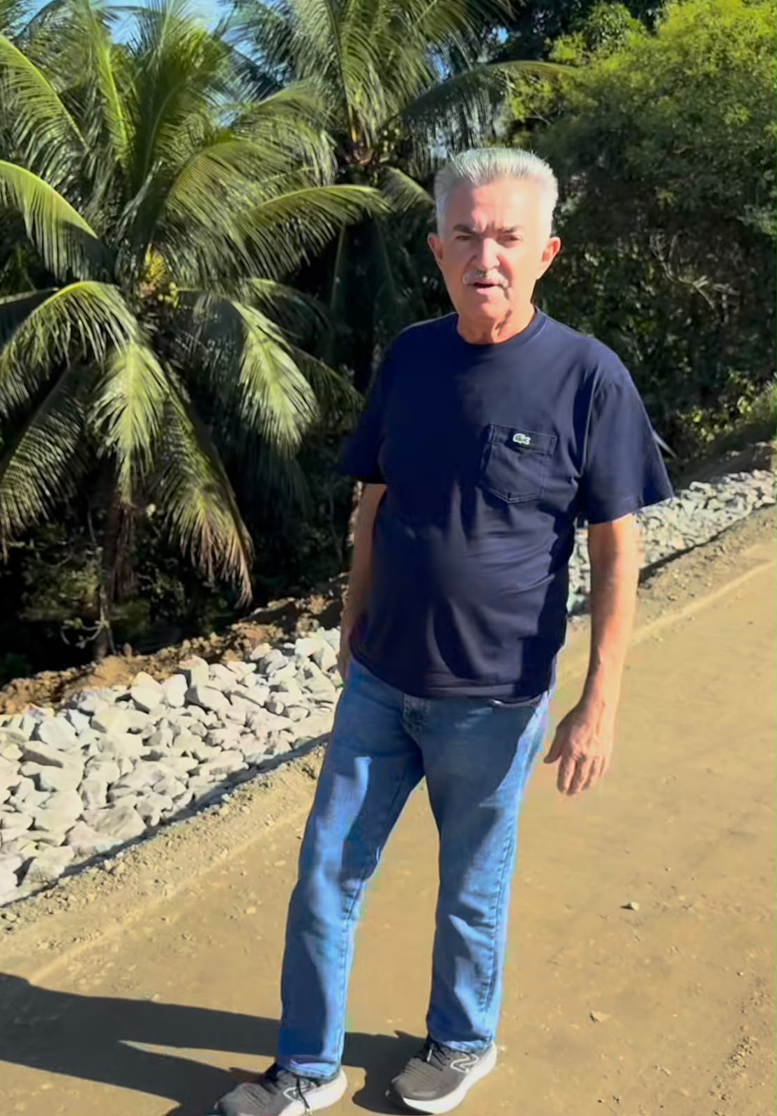 Deputado estadual João Gonçalves fiscaliza avanço de obras nas estradas de Itabaiana