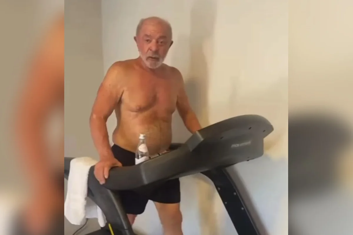 Lula na esteira