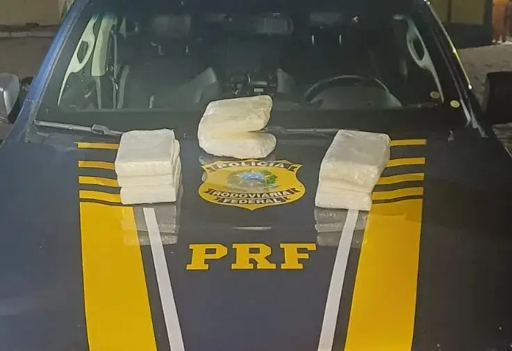 8 kg de cocaína apreendidos em Cajazeiras