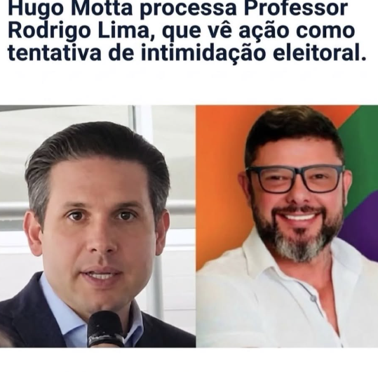 Bolsonarista preso pelo 8 de janeiro é alvo de Hugo Motta no TRE-PB após chamá-lo de 'câncer' em vídeo de campanha nas redes