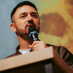 Major Fábio durante articulação da chapa do Partido Novo ao Senado pela Paraíba