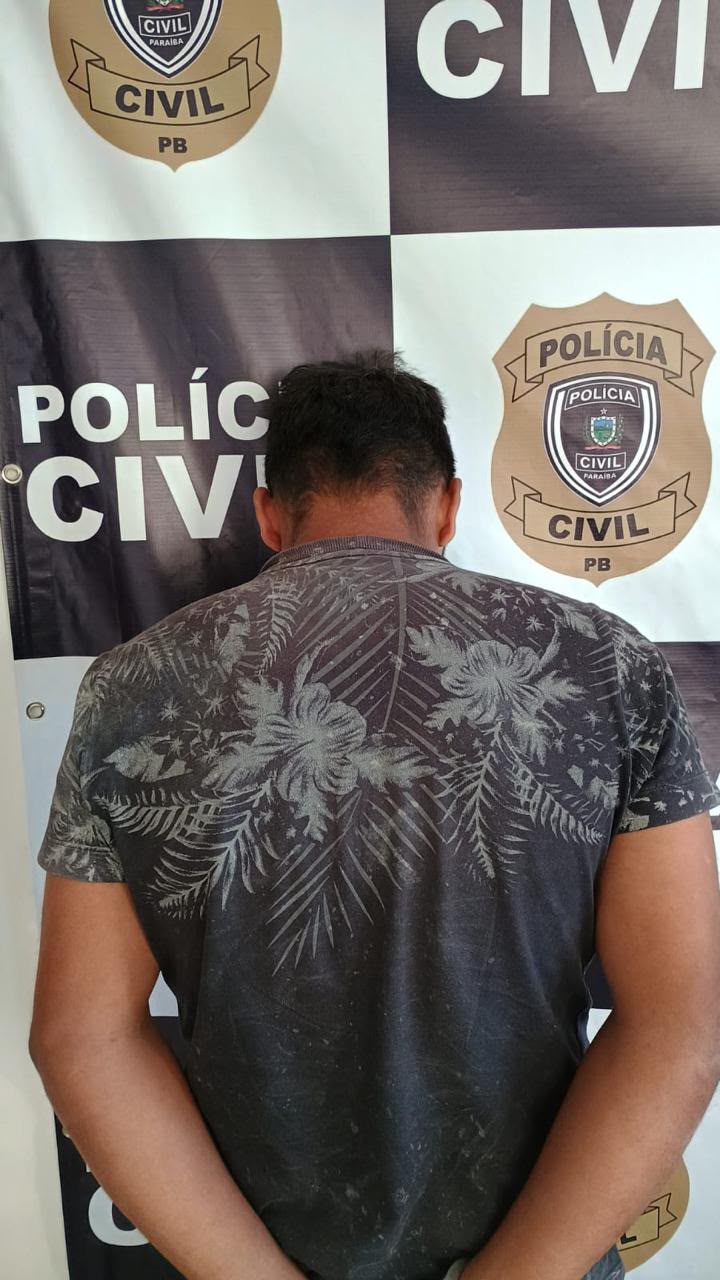 Polícia Civil da Paraíba realiza prisão de suspeito em Itapororoca
