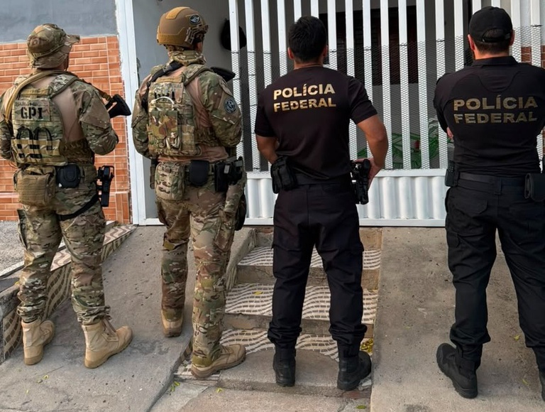 Agentes da FICCO/PB durante a Operação Santa Fé na Paraíba