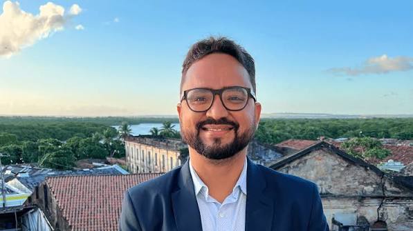 Tibério Limeira, candidato a deputado estadual pelo PSB nas eleições de 2026
