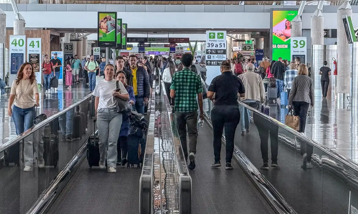 Recorde na aviação: Brasil registra 59 milhões de passageiros em voos domésticos até julho