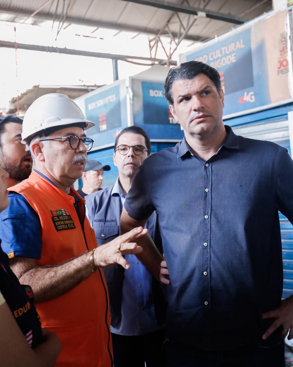 O prefeito Leo Bezerra anunciou a criação de força-tarefa para atuar na recuperação do Centro de Passagem