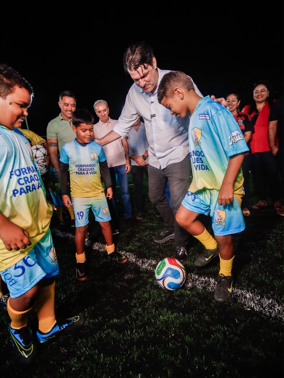 Leo Bezerra inaugura nova Arena do Alvorada
