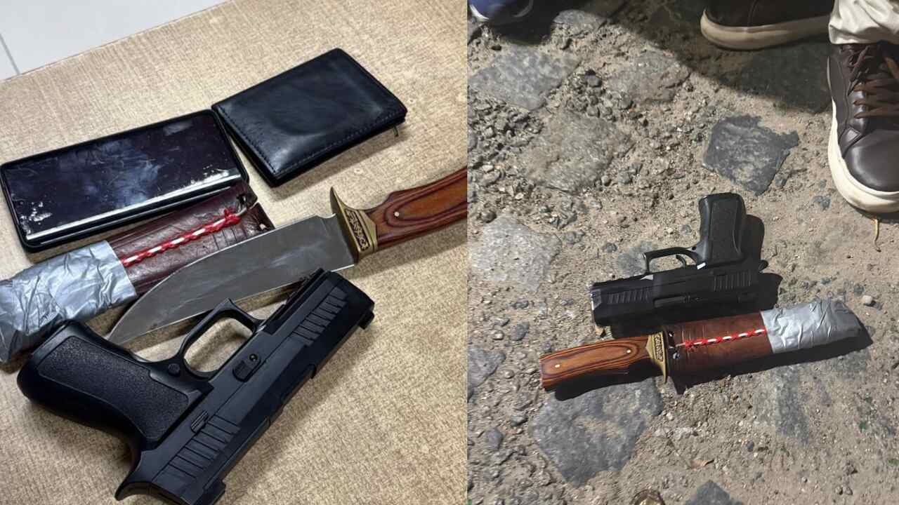 Homem é preso com faca e simulacro após ameaças em ato de Ricardo Coutinho nos Bancários. Veja detalhes da ocorrência