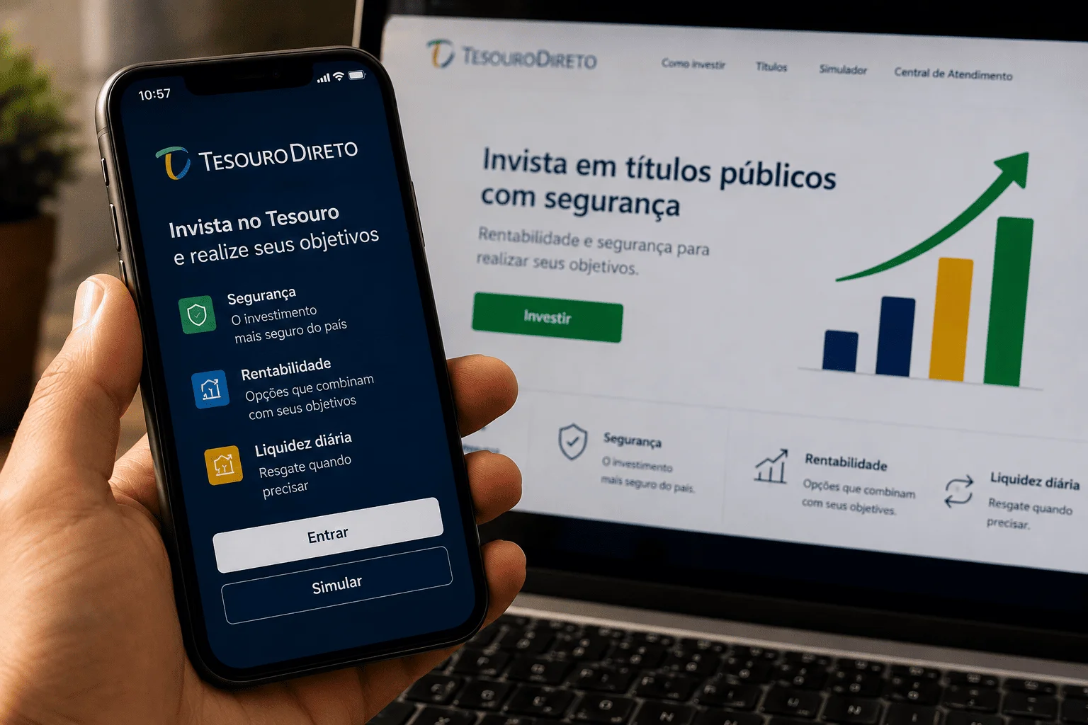 App do Tesouro Direto será desativado em 17 de agosto para nova experiência digital. Patrimônio segue 100% seguro.
